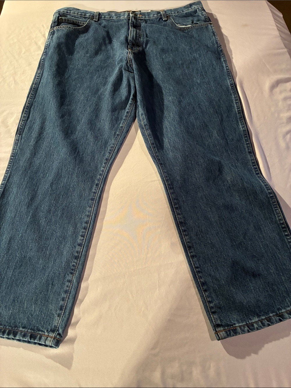 RedHead Men's Dark Blue Straight-Leg Jeans